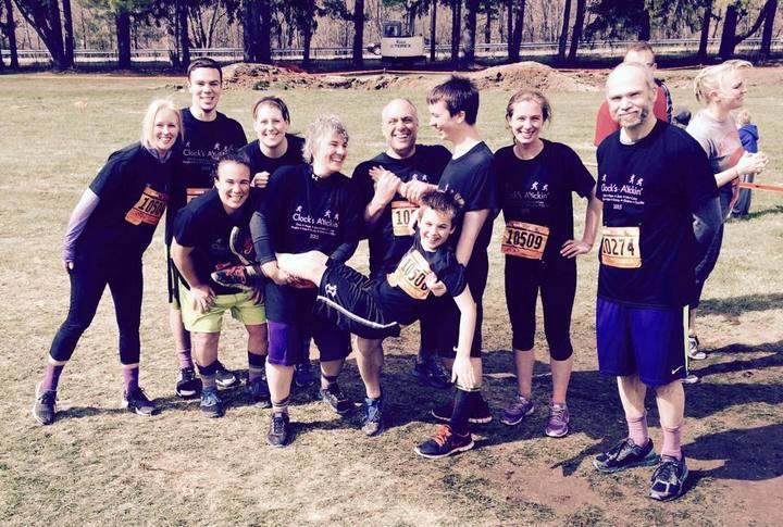 Always Mucking Late/Clock's A'tickin T-Shirt Photo