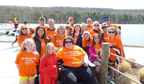 Team Marcy's Mom At Walk Ms , New Jersey, 4/19/15 T-Shirt Photo