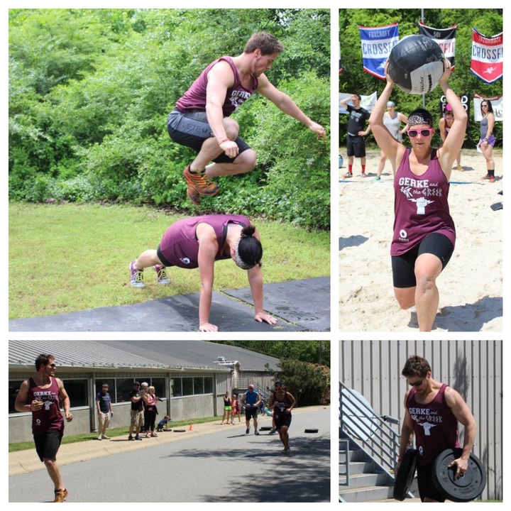 Repping Custom Ink At A Competition T-Shirt Photo