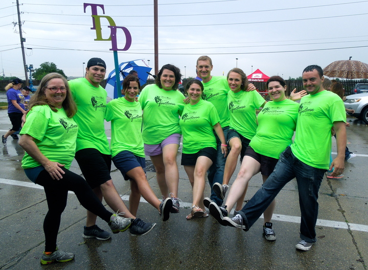 Footloose To Stomp Out Cancer! T-Shirt Photo