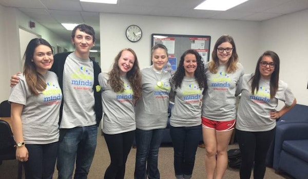 Our First Year As The Active Minds At Saint Mary's Leadership Team! T-Shirt Photo