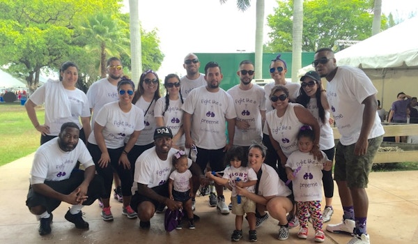 Ava Monroe's Entourage At March For Babies 2015 T-Shirt Photo