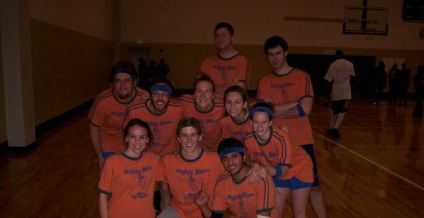 Mighty Mitos   Uab Dodgeball Champs T-Shirt Photo