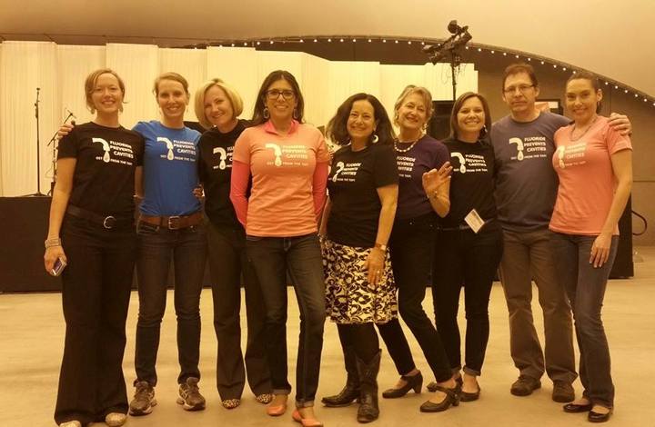 Fluoride Prevents Cavities Get It From The Tap! T-Shirt Photo