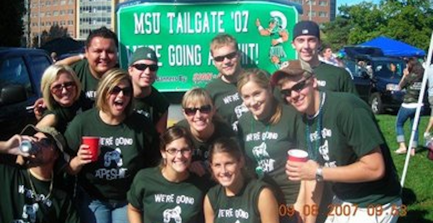 Picture of We're Going Ape Sh*T! Msu Tailgate 2007 Custom T-Shirt Design We're Going Ape Sh*T! Msu Tailgate 2007 T-Shirt Photo