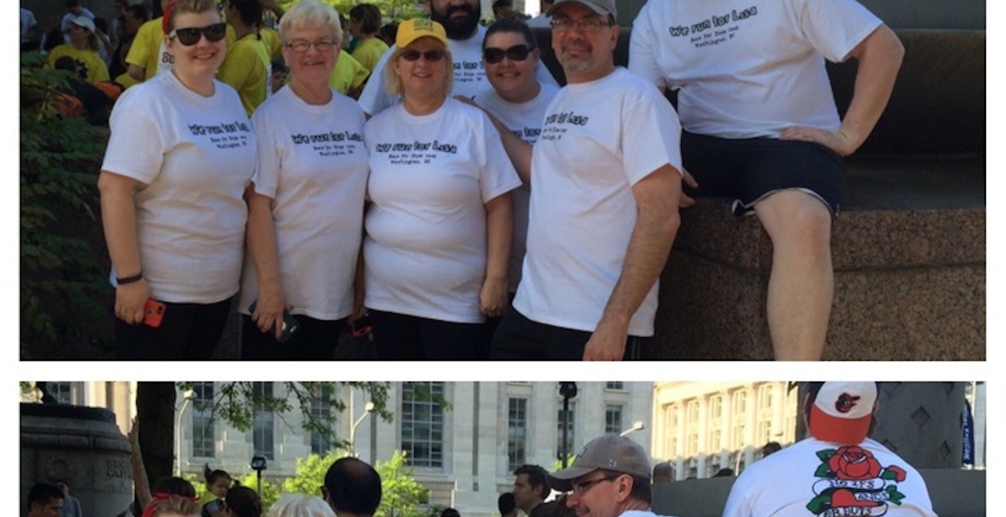 Picture of Lisa's 5 K Crew Custom T-Shirt Design Lisa's 5 K Crew T-Shirt Photo