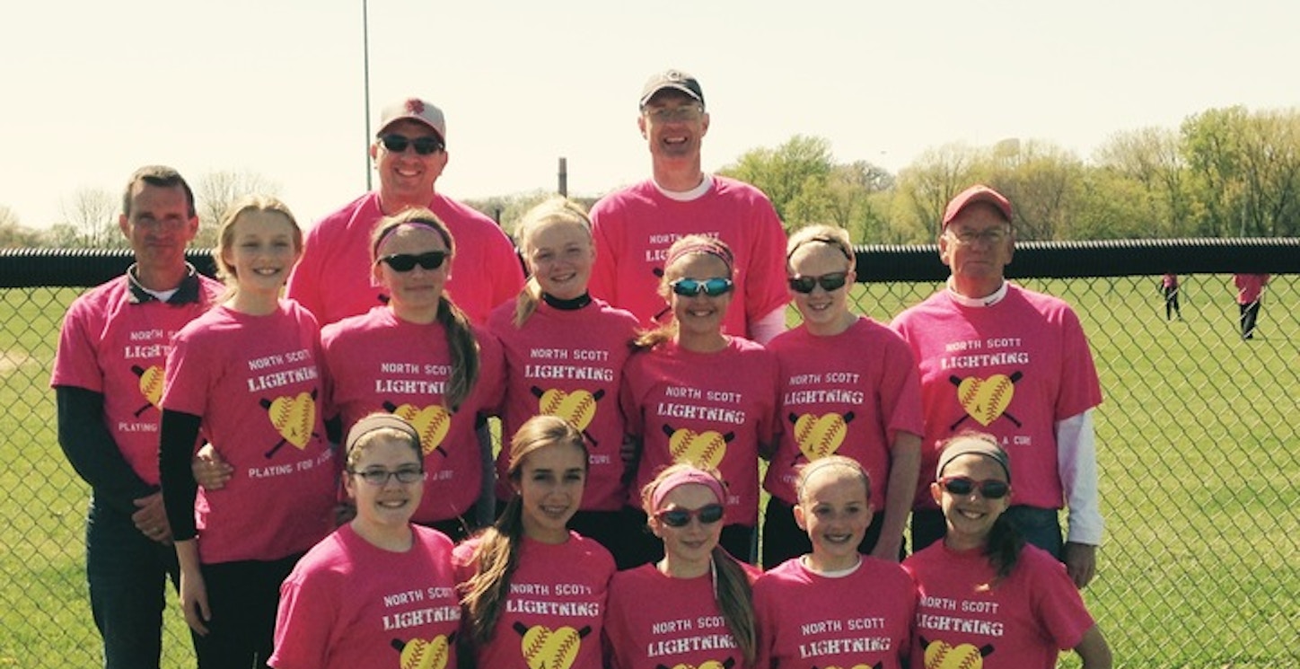 Ns Lightning Playing For A Cure T-Shirt Photo