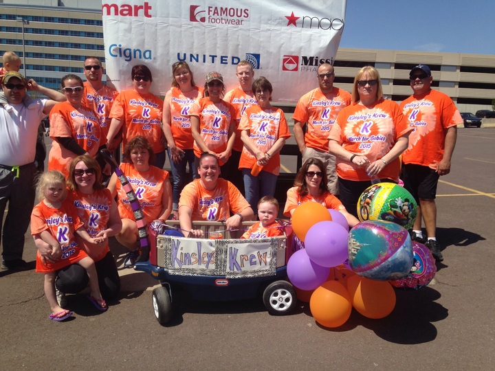 Kinsley's Krew March For Babies 2015 T-Shirt Photo