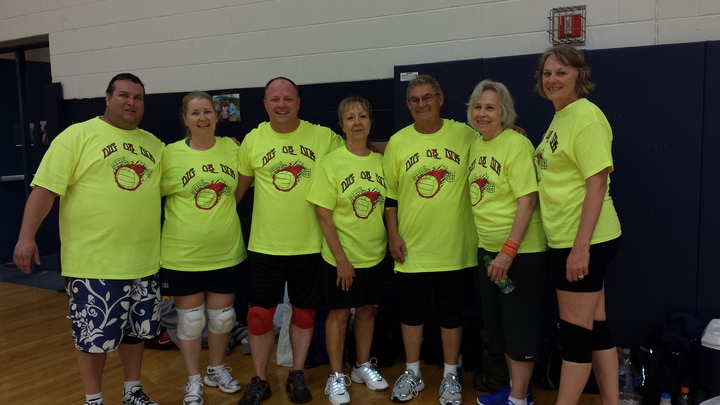 2015 Zebra Volleyball Tournament T-Shirt Photo