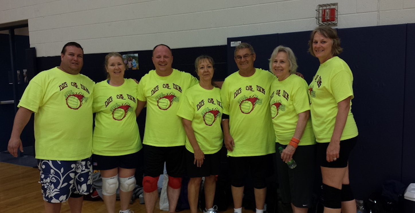 2015 Zebra Volleyball Tournament T-Shirt Photo