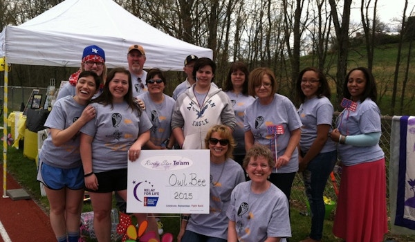 Owl Bee Relay For Life Team T-Shirt Photo