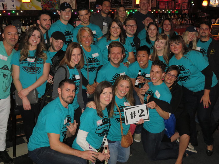 Stop #2 On The Hole In The Wall Crawl! T-Shirt Photo