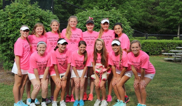 Wesleyan Wolves Hs State Tennis Champions 2015 T-Shirt Photo
