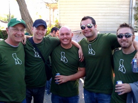 The Spartans Descend Upon Cal Berkeley T-Shirt Photo