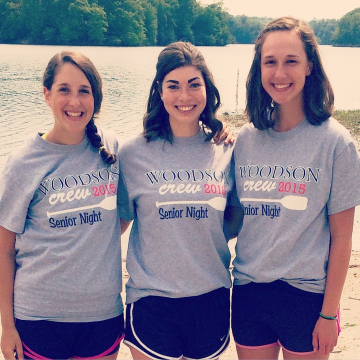 Woodson Crew Senior Night T-Shirt Photo