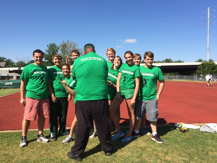 Maggie Walker Throwing Team 2015 T-Shirt Photo