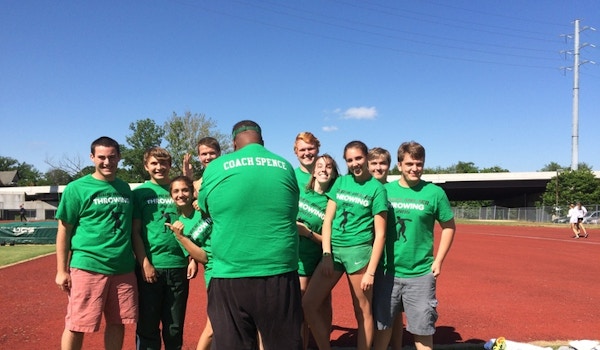 Maggie Walker Throwing Team 2015 T-Shirt Photo