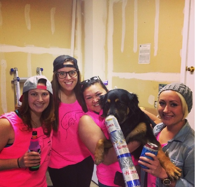 Pink Ladies Olypians T-Shirt Photo