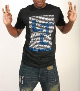 Living The Life T-Shirt Photo