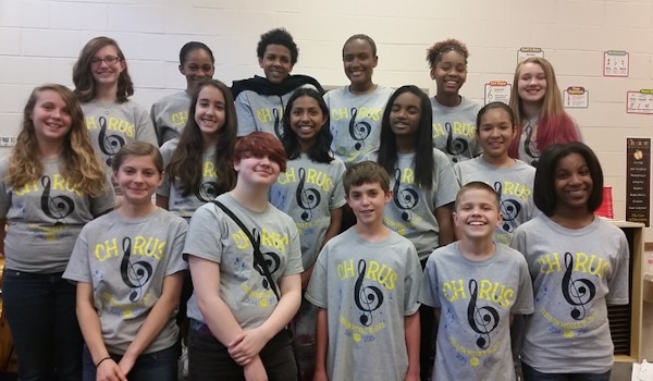 Zebulon Middle School Chorus T-Shirt Photo