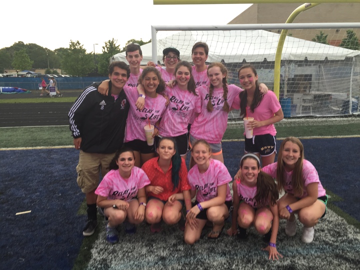 Relay For Life Team Pink Flamingos 2015 T-Shirt Photo