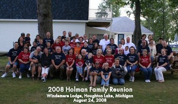2008 Holman Family Reunion T-Shirt Photo