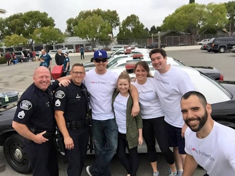 City Wide Day Of Service With Fullerton Pd T-Shirt Photo