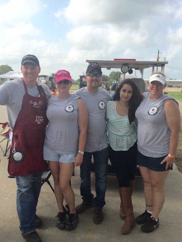 Matagorda County Ems Light Em Up Cookers T-Shirt Photo