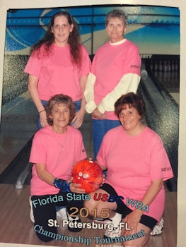 Women's Bowling State Tournament T-Shirt Photo