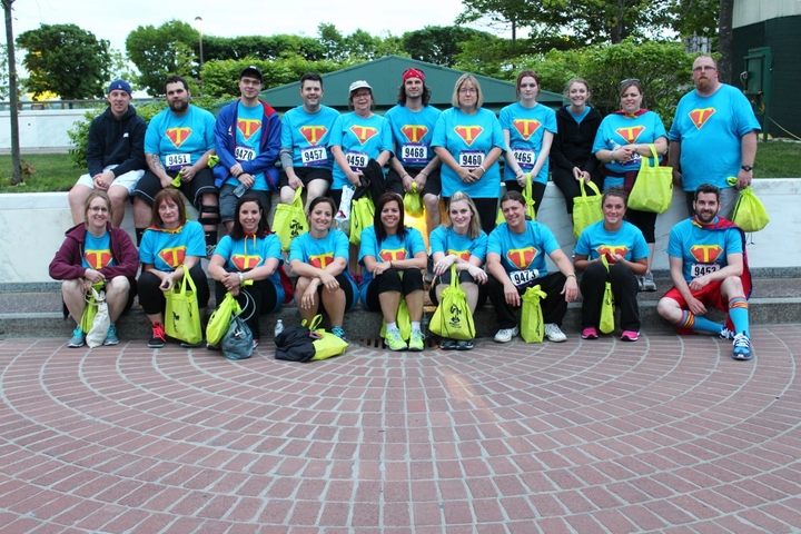 Super Team's Super 5 K Run! T-Shirt Photo