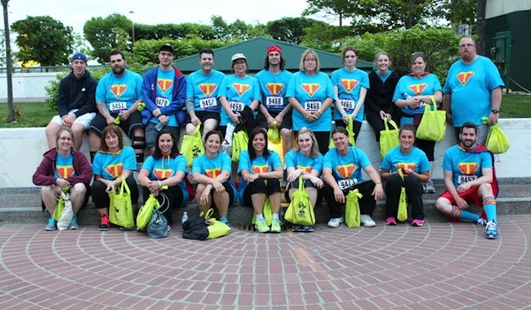 Picture of Super Team's Super 5 K Run! Custom T-Shirt Design Super Team's Super 5 K Run! T-Shirt Photo