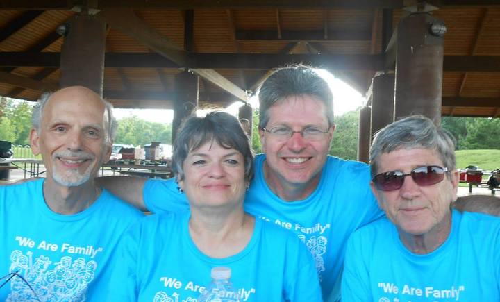 Three Generations Of "We Are Family" T-Shirt Photo