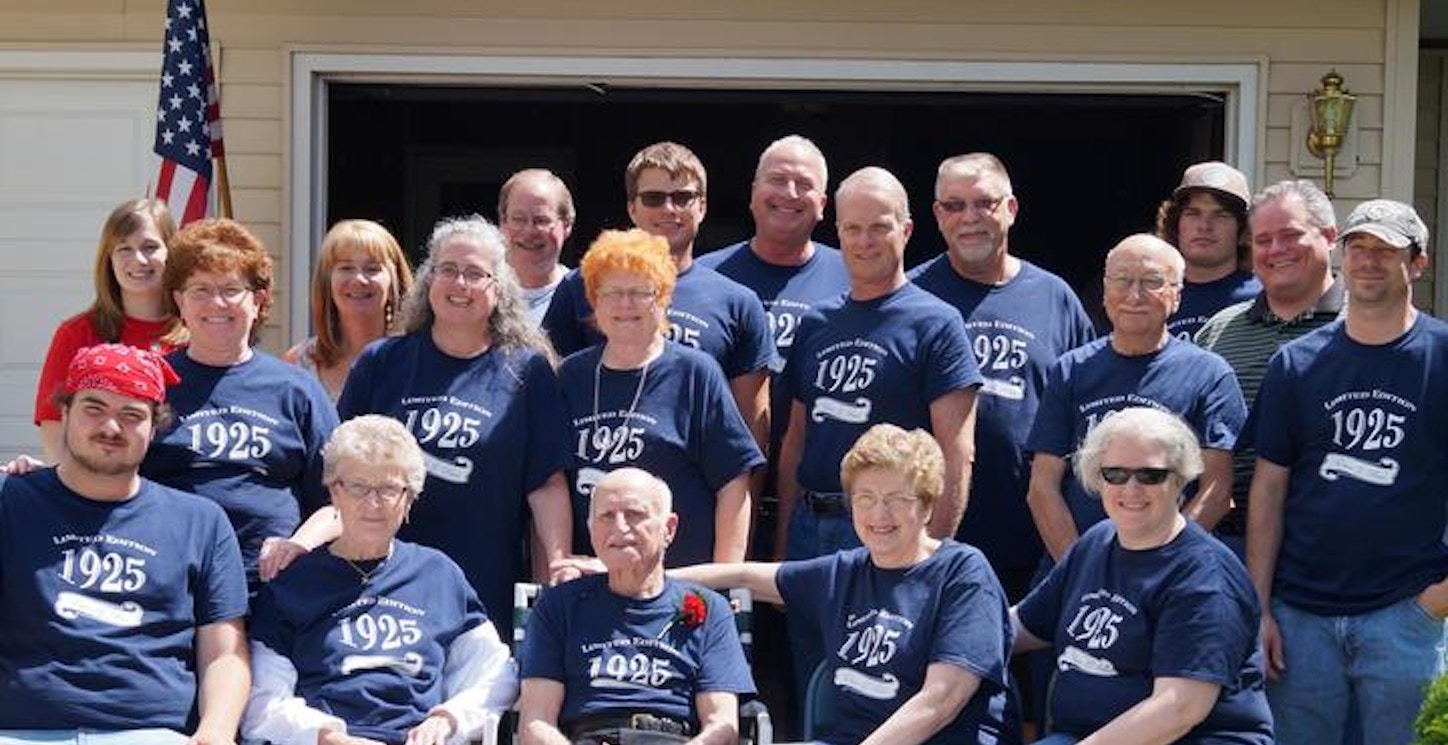 90th Birthday For Eg Russ T-Shirt Photo