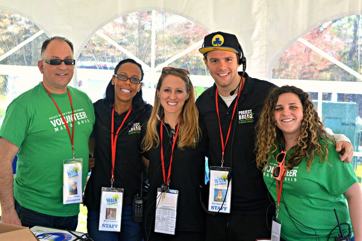 Project Bread Staff And Volunteers On Walk Day! T-Shirt Photo