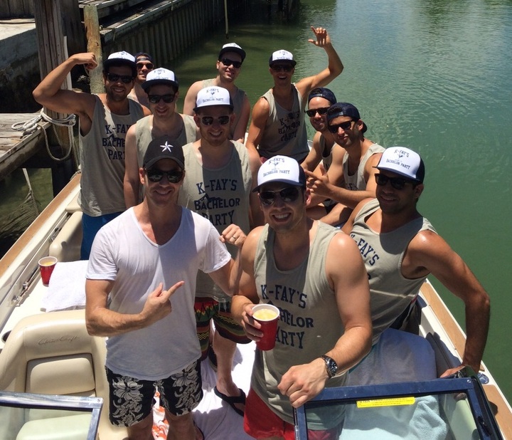 K Fay's Bachelor Party T-Shirt Photo