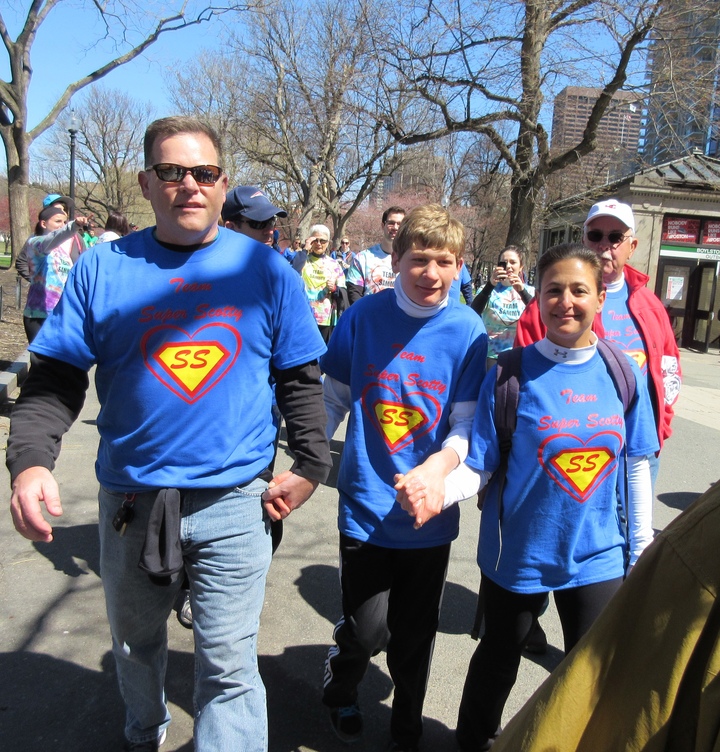 Team Super Scotty Walking To Make A Difference For Those Impacted By Congenital Heart Disease T-Shirt Photo
