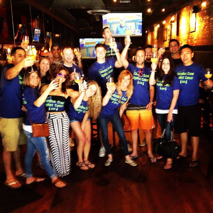 Columbus Crawl Against Cancer! T-Shirt Photo