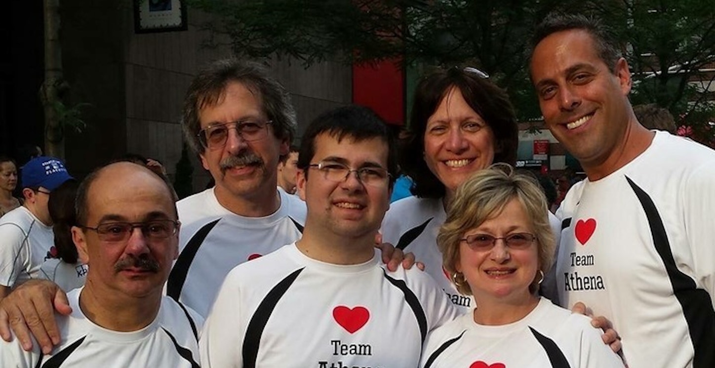 Team Athena @ 2015 Wall Street Heart Walk  T-Shirt Photo