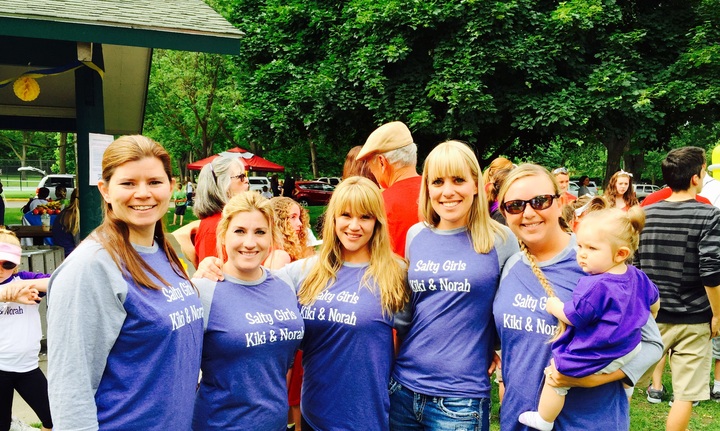 Find A Cure For My Salty Girls T-Shirt Photo