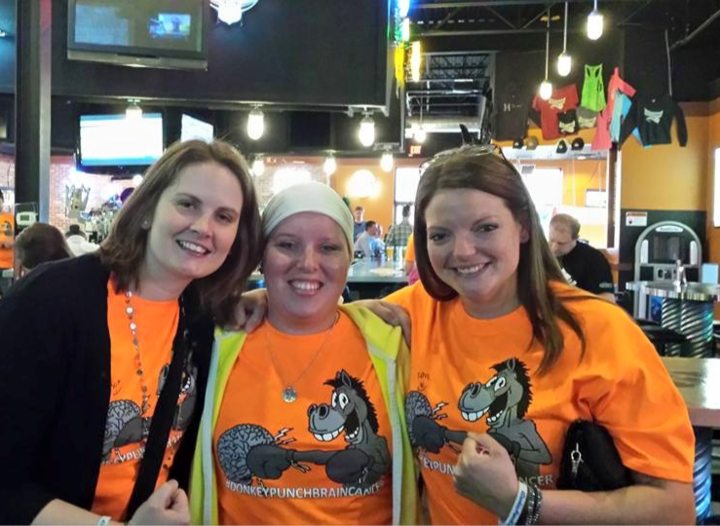 Donkey Punch Brain Cancer T-Shirt Photo