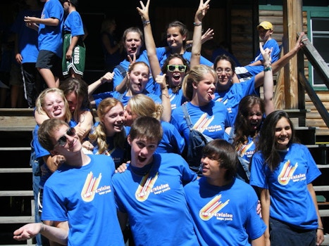 Camp Seniors Going Crazy For 2008 Camp Shirt! T-Shirt Photo