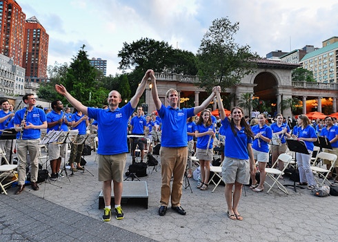 Columbia Summer Winds 2014 Union Square Concert T-Shirt Photo