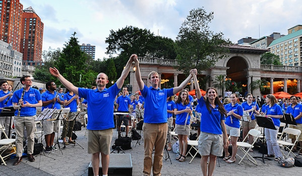 Columbia Summer Winds 2014 Union Square Concert T-Shirt Photo