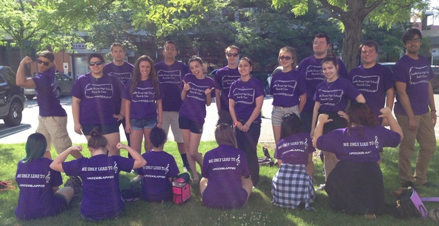 Picture of Sbhs Choraleers Custom T-Shirt Design Sbhs Choraleers T-Shirt Photo