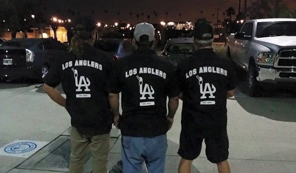 The Los Anglers Crew Heading Out For Another Fishing Charter T-Shirt Photo