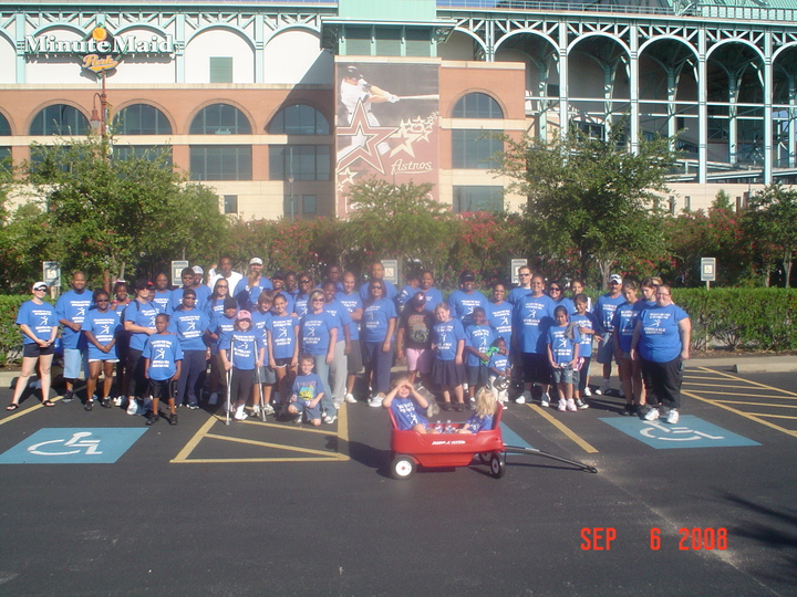 Biomat Usa Houston Hemophilia Walk 2008 T-Shirt Photo