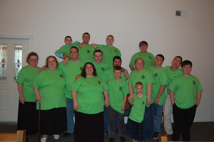 Church After Shock Group T-Shirt Photo