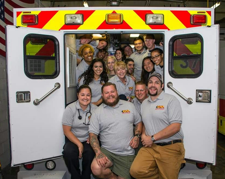 Richmond Volunteer Rescue Squad Emt Class 2015 T-Shirt Photo