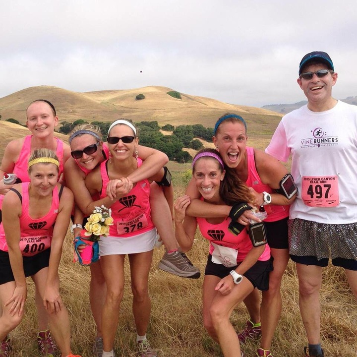 Trail Running Of The Bride! T-Shirt Photo