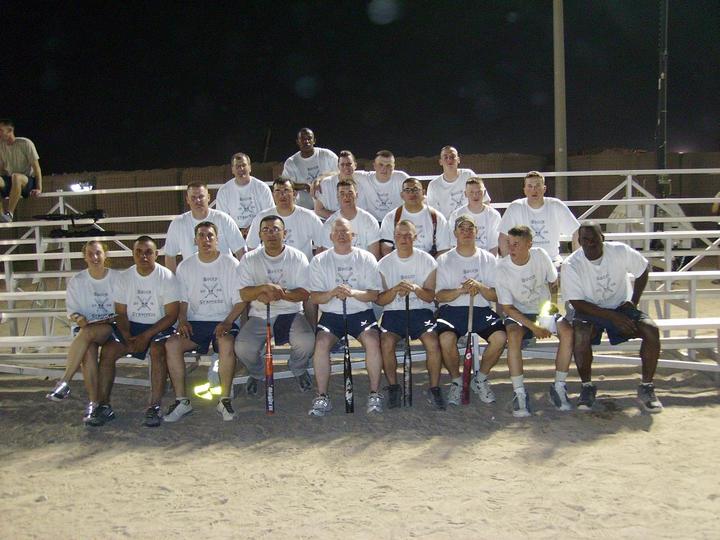 Usaf Bucca Stampede In Iraq T-Shirt Photo